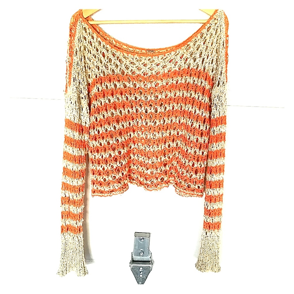 Free People sweater with free scarf!